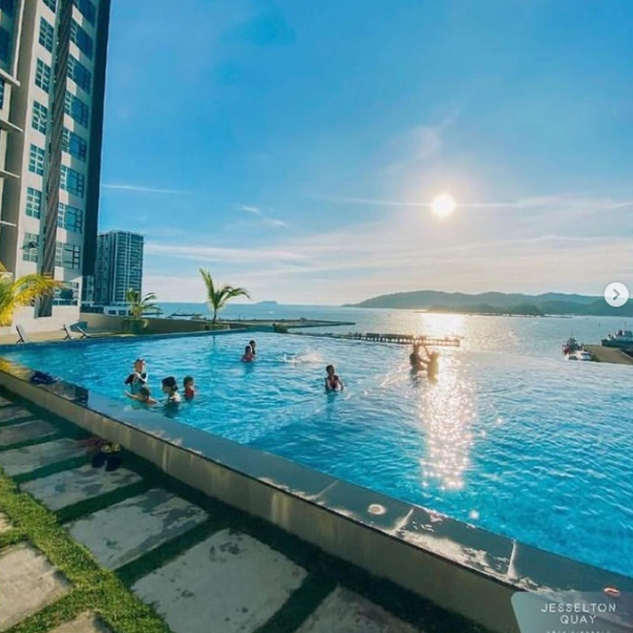 코타키나발루 Mango House3-Luxurysweet I Biggest Unit I Infinity Pool I Wifi-Jq 아파트 외부 사진